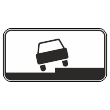 Дорожный знак 8.6.2 «Способ постановки транспортного средства на стоянку» (металл 0,8 мм, III типоразмер: 450х900 мм, С/О пленка: тип А коммерческая)